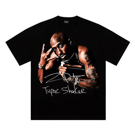 Clvssic tupac T-shirt black