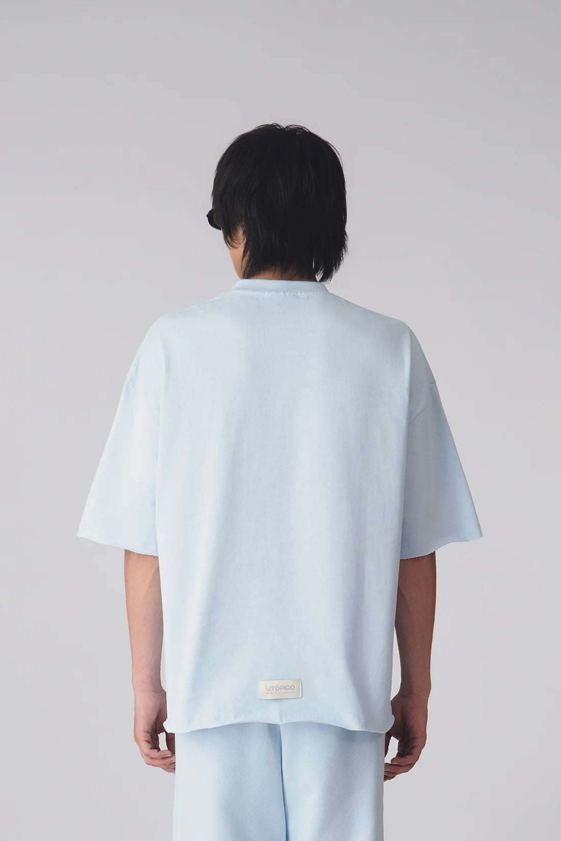 Utópico camiseta celeste - relaxed fit