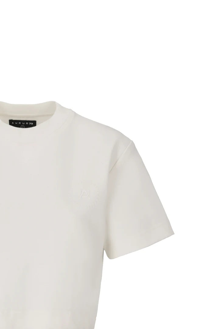 Aurum white born to fly croptop