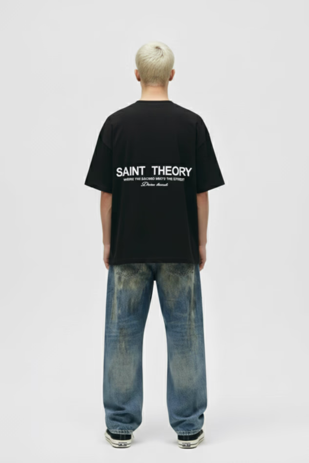 Saint Theory hilos divinos negro blanco