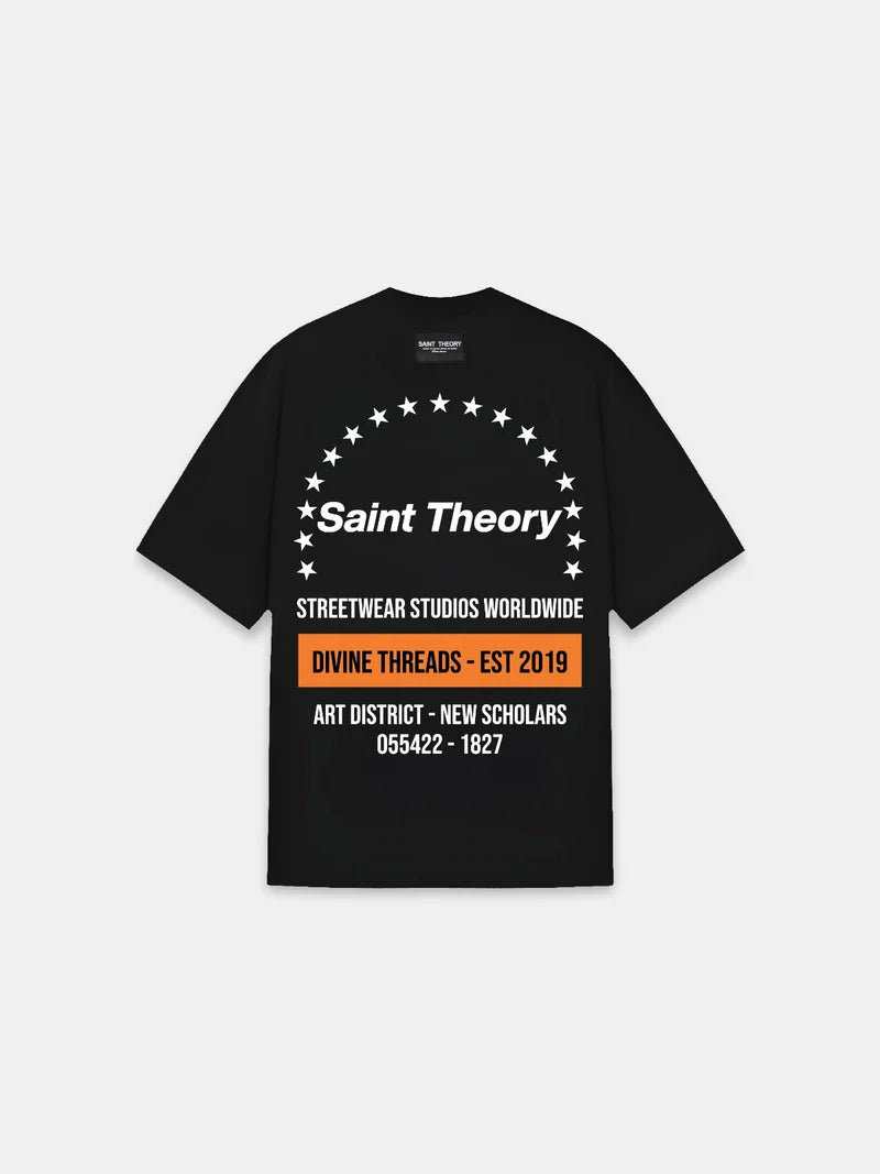 Saint Theory camiseta essential new scholars black