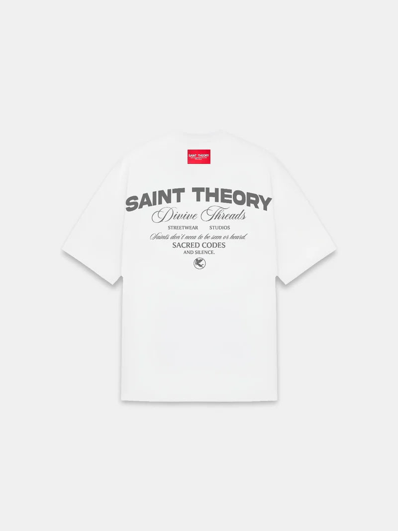 Saint Theory camiseta essential rouge white