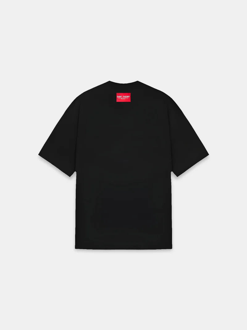 Saint Theory camiseta essential nova black red