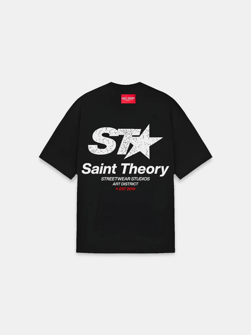 Saint Theory camiseta streetline essential static black