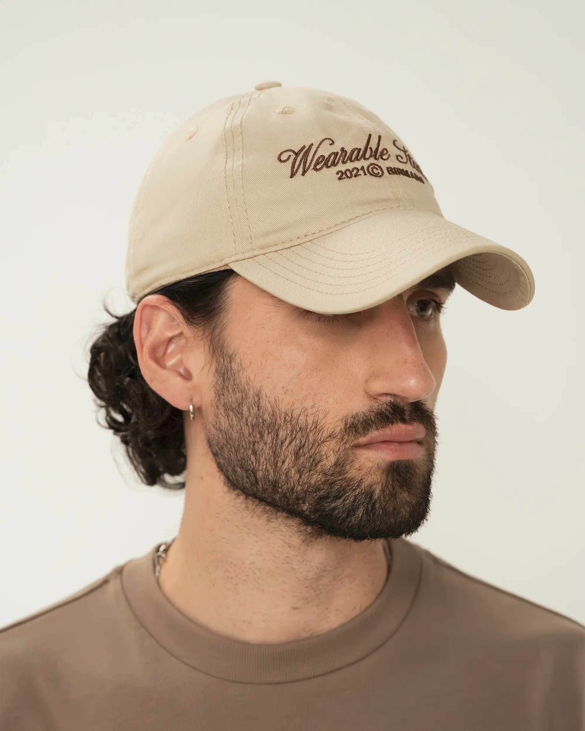 Birmano wearable beige cap