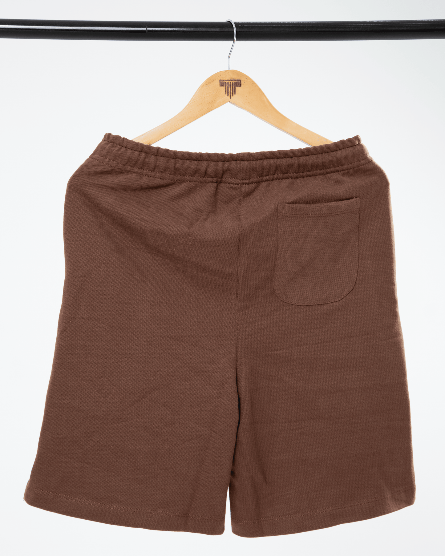 Artdist Brown Sprayed Shorts