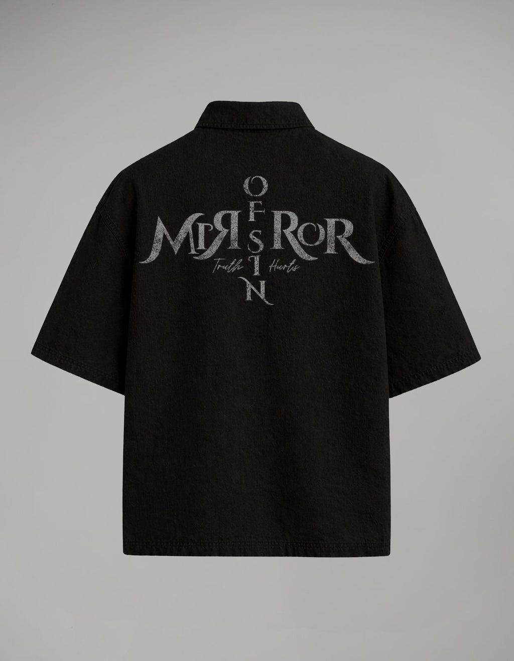 Manifesto Camisa botones mirror of sins negra