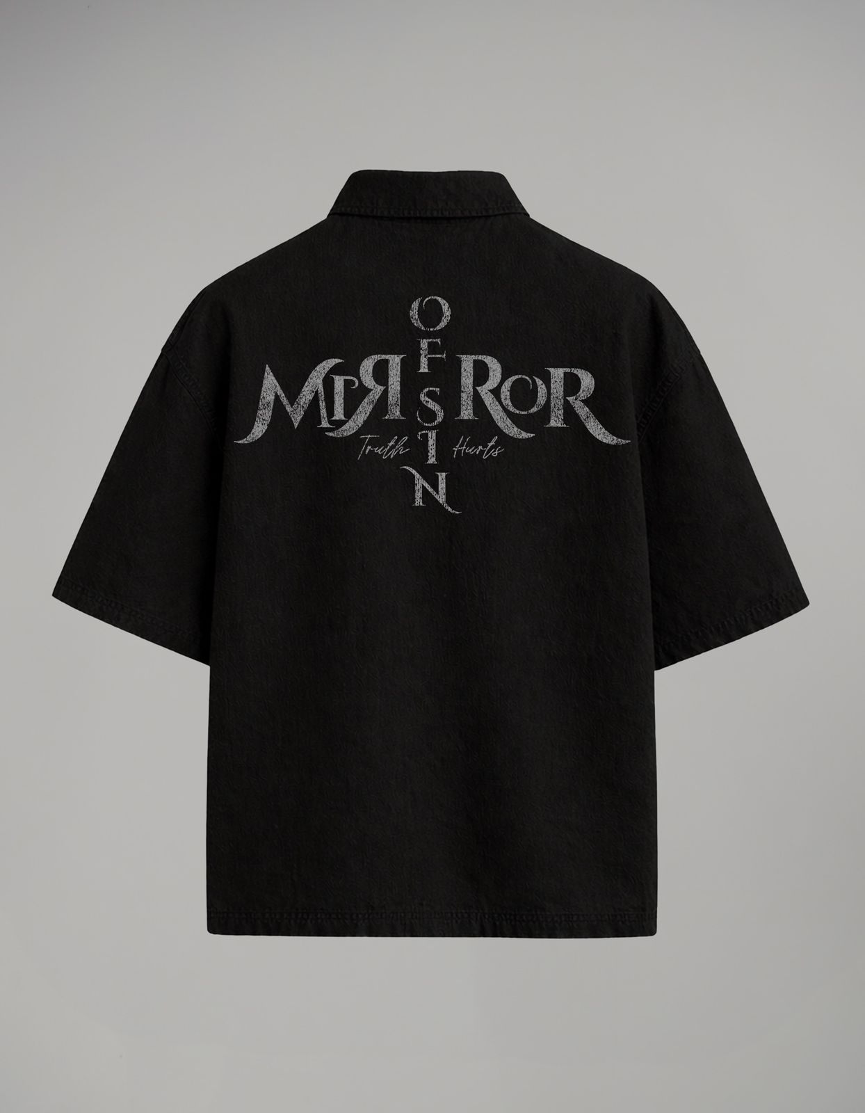 Manifesto Camisa botones mirror of sins negra
