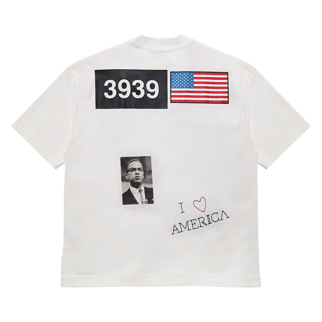 Sinners i <3 america creme t-shirt