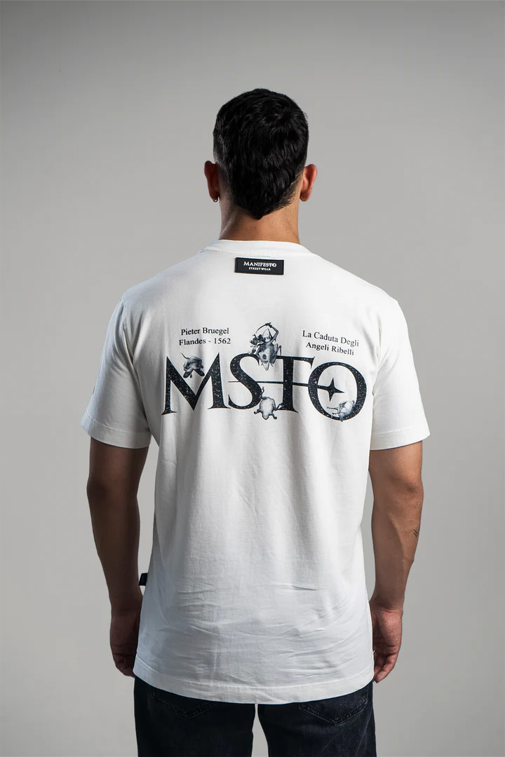 Manifesto Camiseta Regular La Caída de los Ángeles