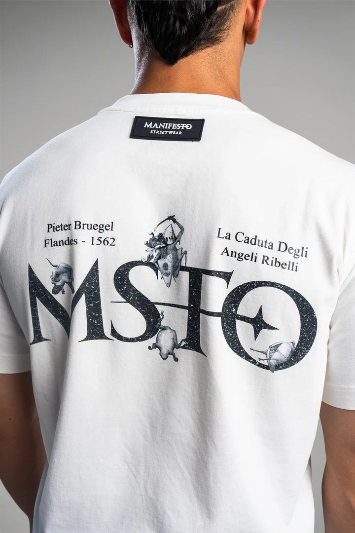 Manifesto Camiseta Regular La Caída de los Ángeles