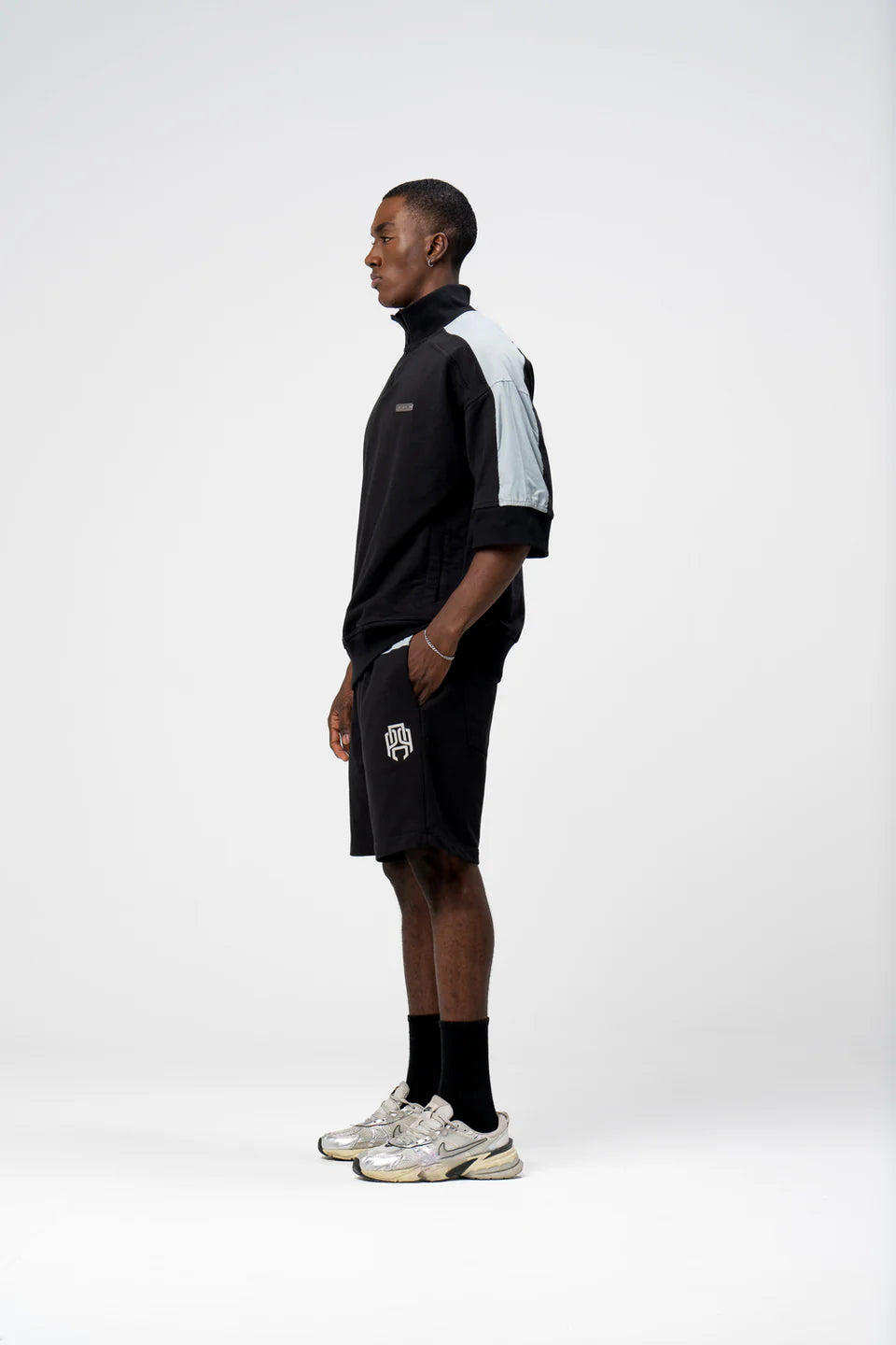 Ap crown grid shorts