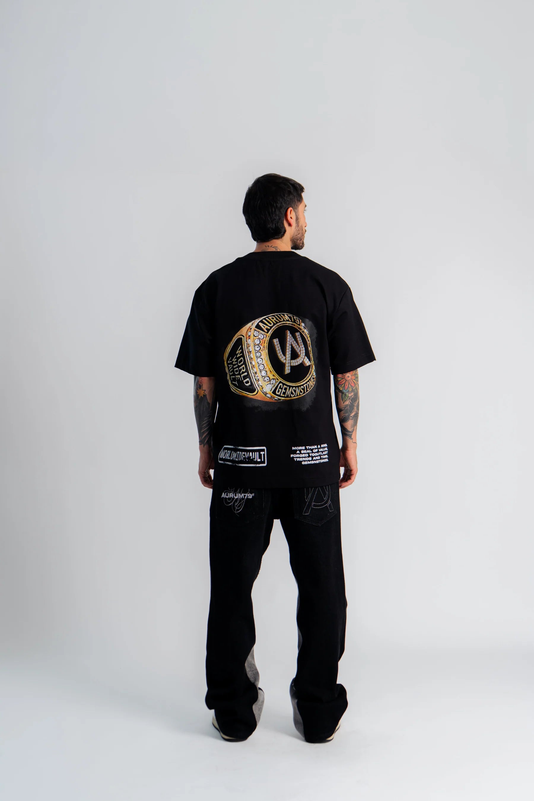 Aurum Au Ring Oversized T-Shirt