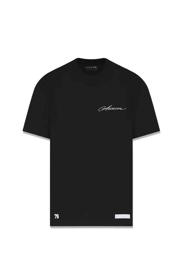 Aurum Overzized Black Line T-Shirt