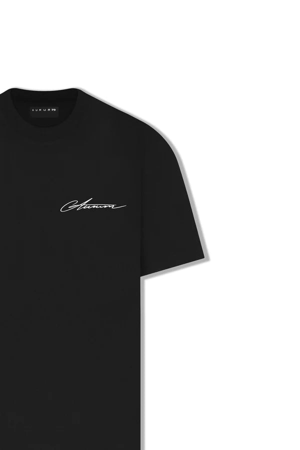 Aurum Overzized Black Line T-Shirt