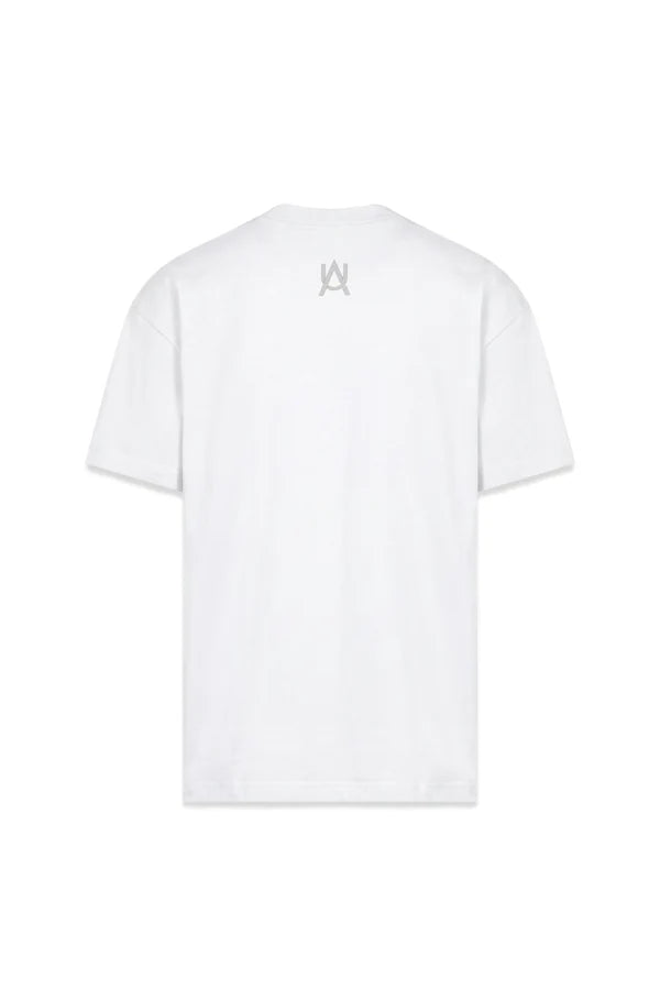 Aurum Overzized White Line T-Shirt