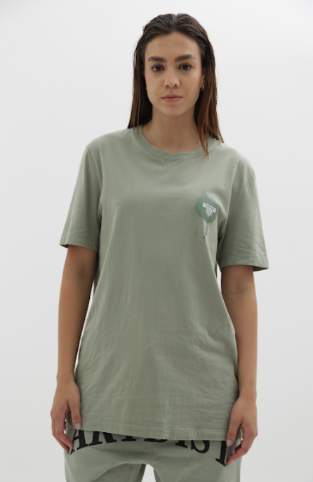 Artdist Olive basics T-shirt