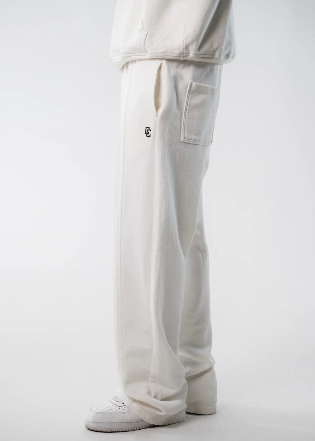 Crowncode Jogger Recto Icon - Blanco Off White