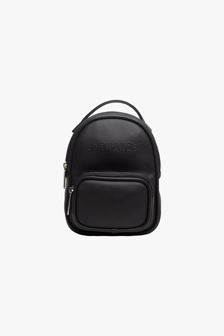 Jormands Black baby backpack