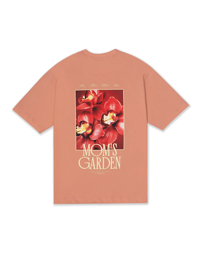 Weedgreen camiseta oversize blossom Of Affection rosado