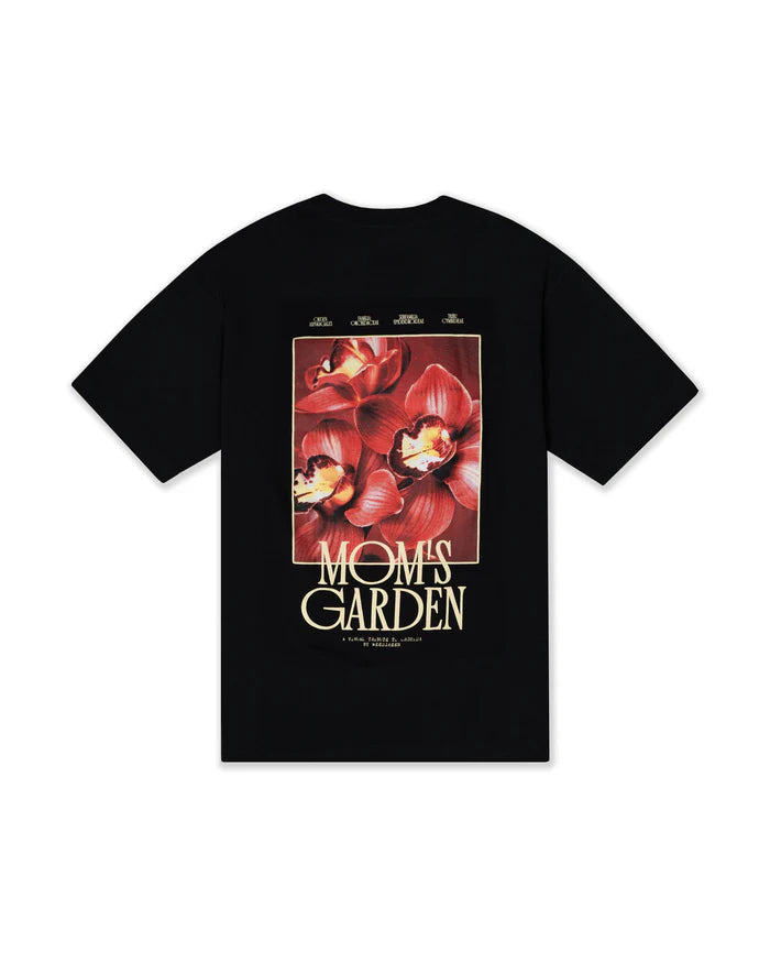 Weedgreen camiseta oversize blossom Of Affection negro