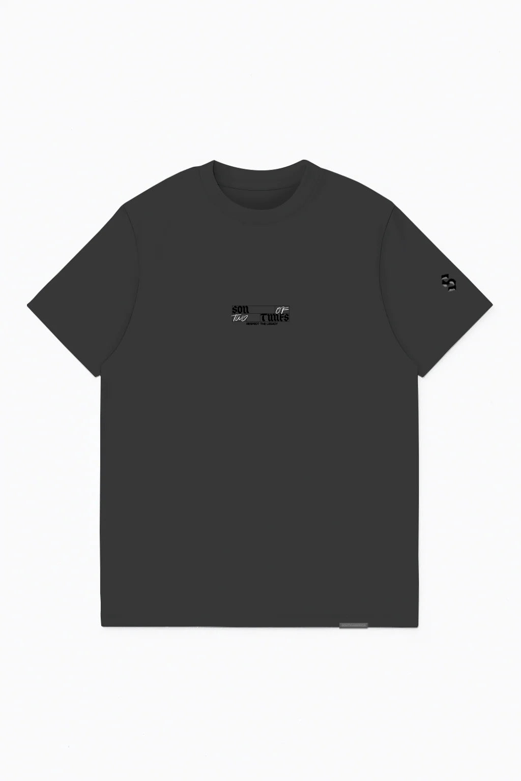 Son of son Regular fit dark grey son of two times TSH004