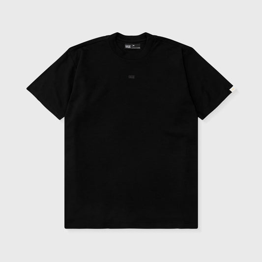 True Camiseta Clásica Logo Negro - Negra