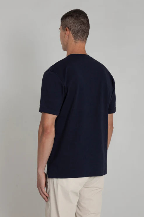 Remanence T-shirt Cling Azul Noche