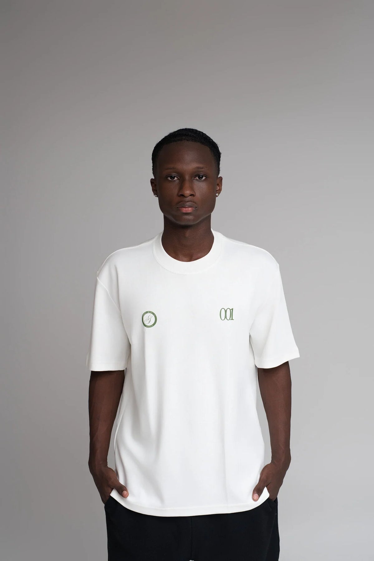 Garabato t-shirt white basic garabato 001