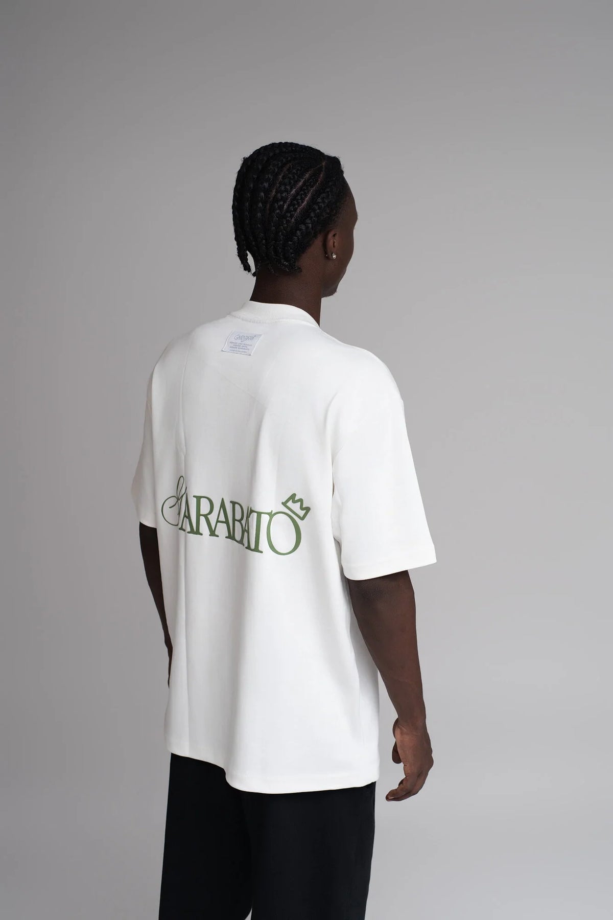 Garabato t-shirt white basic garabato 001