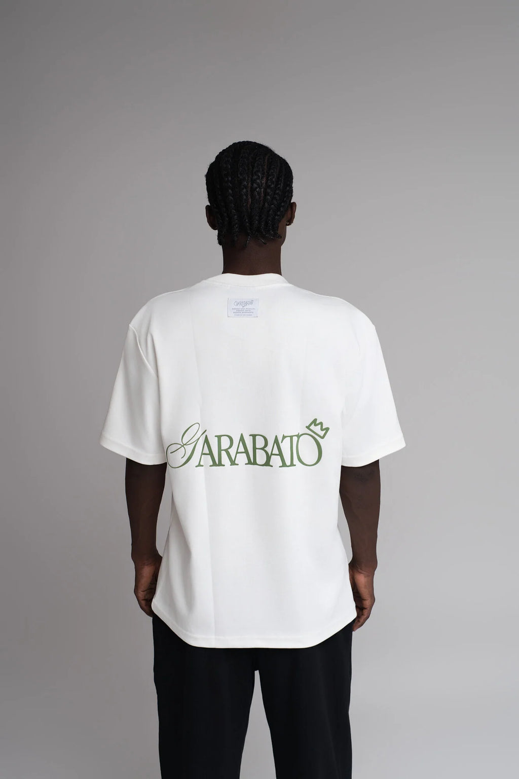 Garabato t-shirt white basic garabato 001