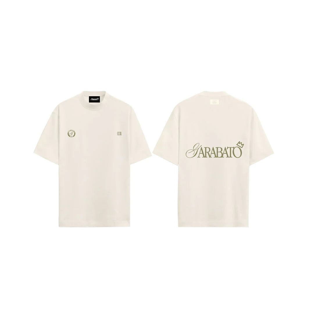 Garabato t-shirt white basic garabato 001