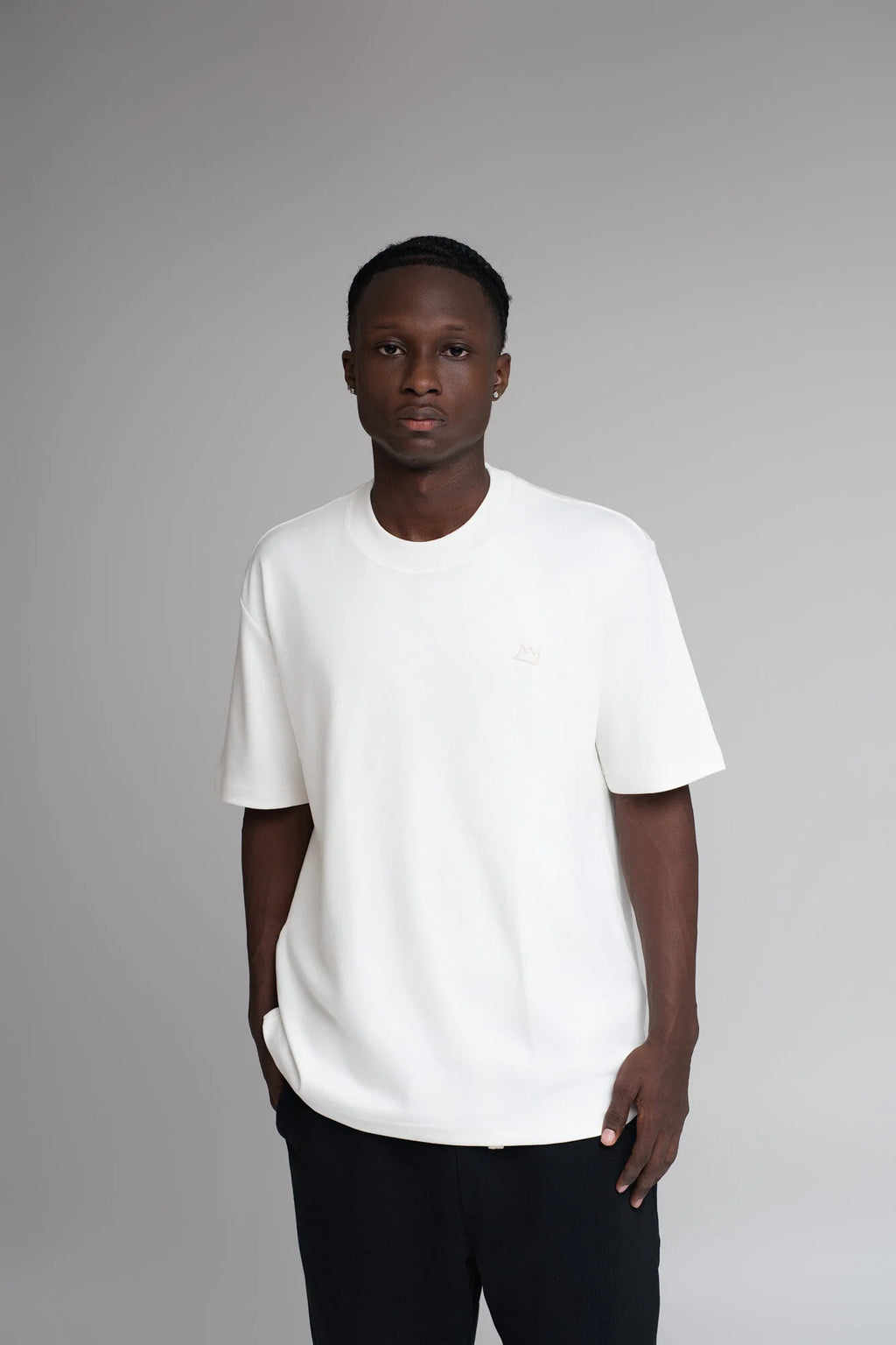 Garabato t-shirt white basic 001