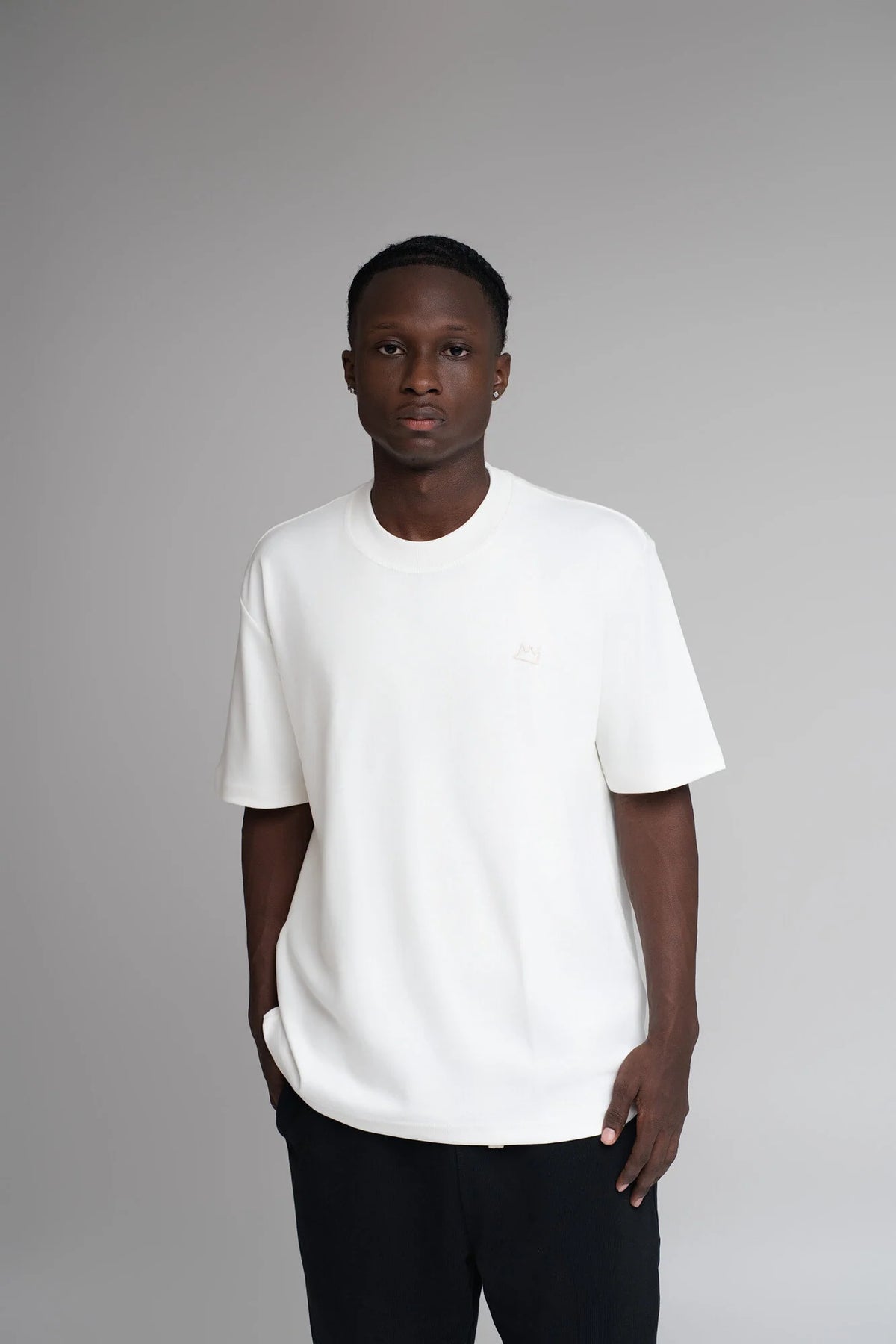 Garabato t-shirt white basic 001