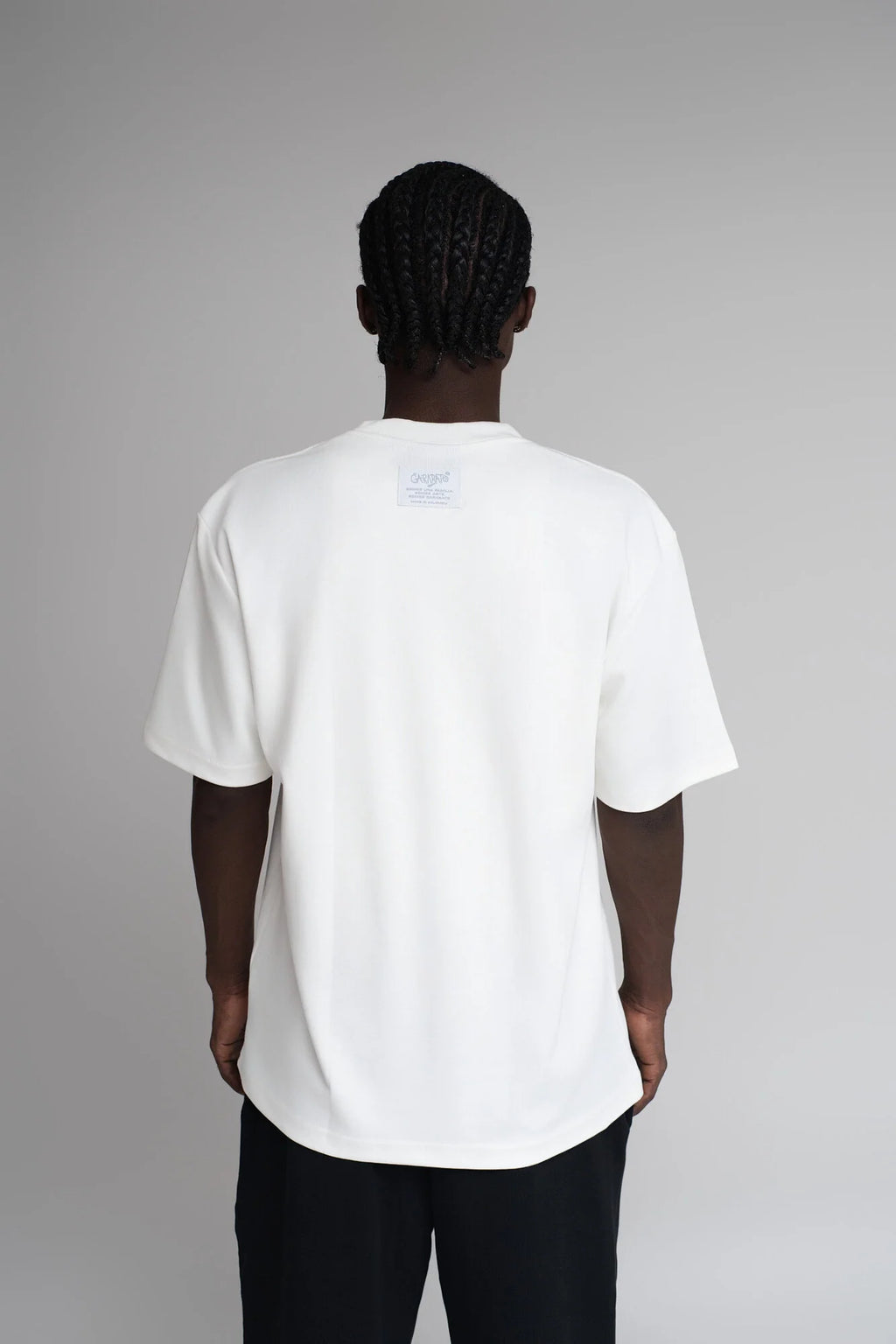 Garabato t-shirt white basic 001