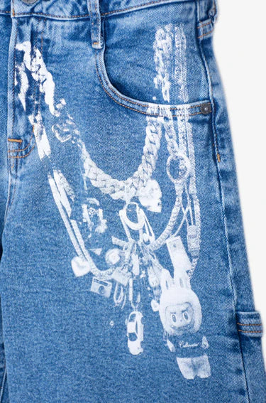 Culturewise Jort Charms Azul Claro CWQ7-BERM