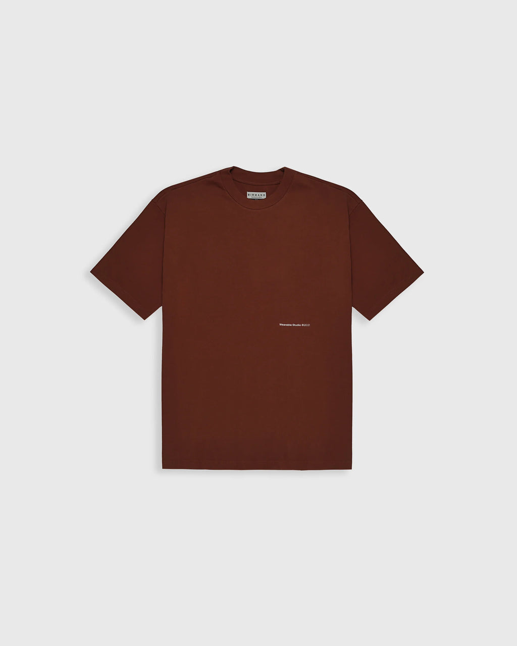 Birmano b signature brick red t-shirt