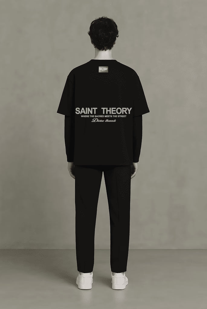 Saint theory hilos divinos negro reflectivo