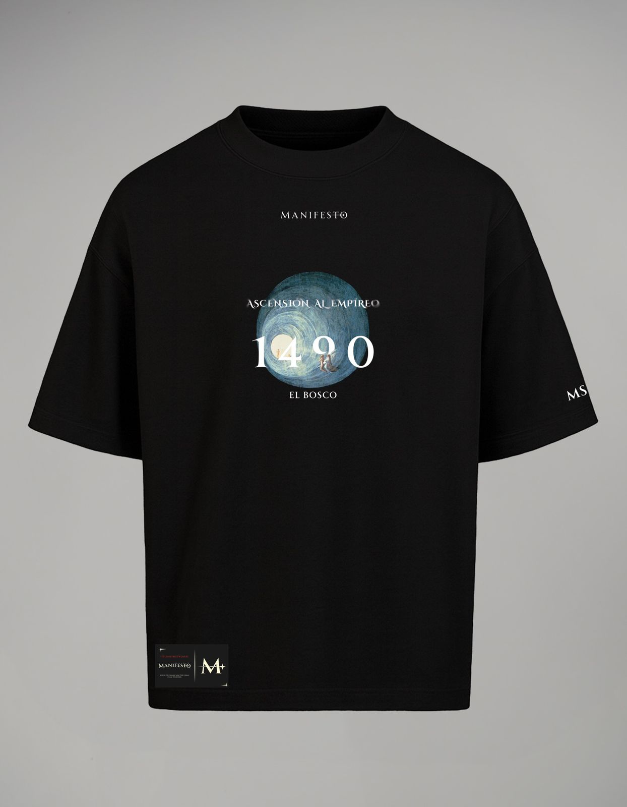 Manifesto Camiseta oversize ascenso al empíreo