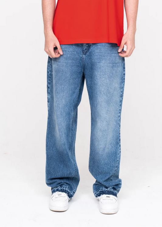 Crowncode jean basico - azul washed