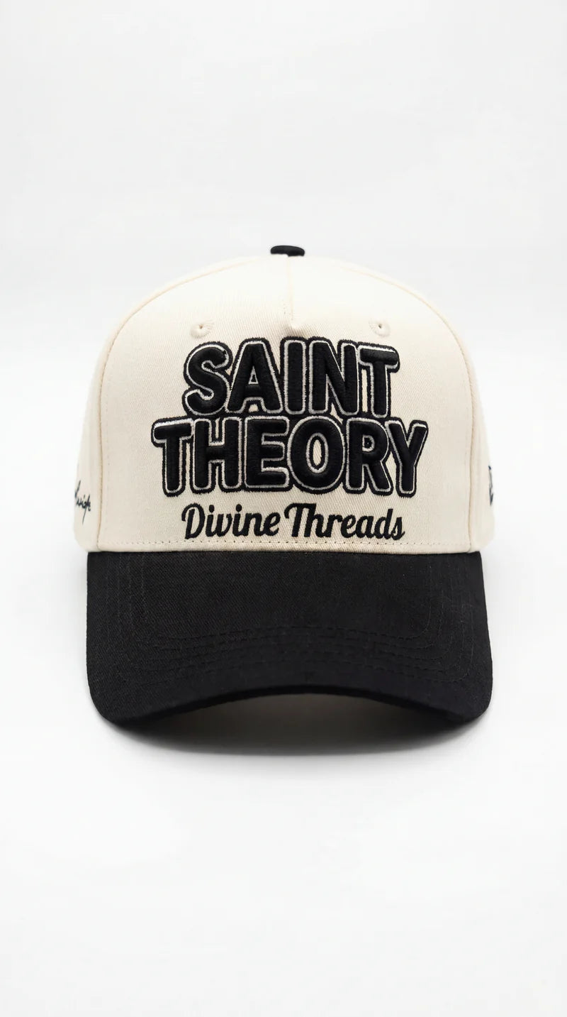 Saint Theory Gorra Divine Threds Cream Black