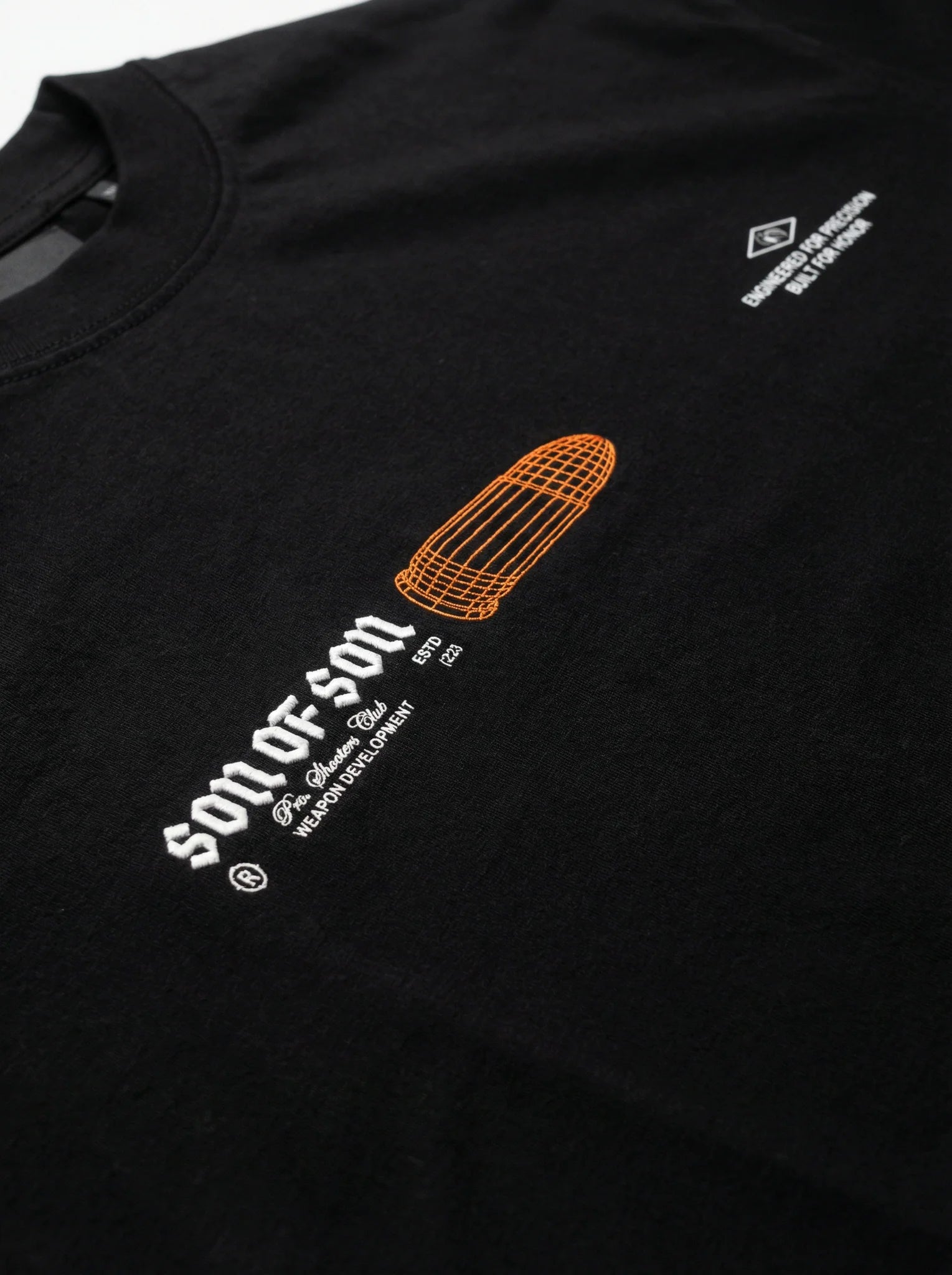 Son Of Son Precision Division – Black Tee OT-114