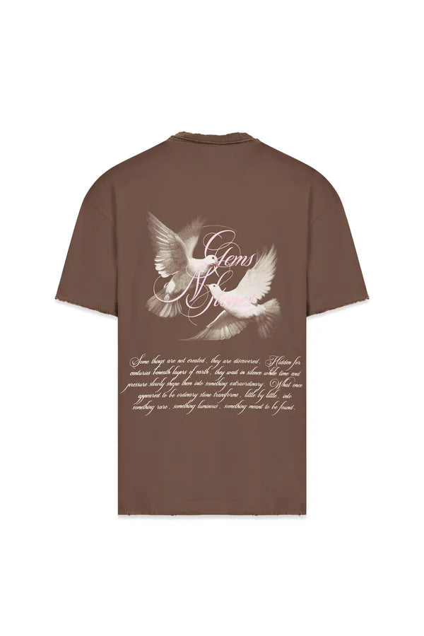 Aurum Gems Pigeons Oversized T-Shirt