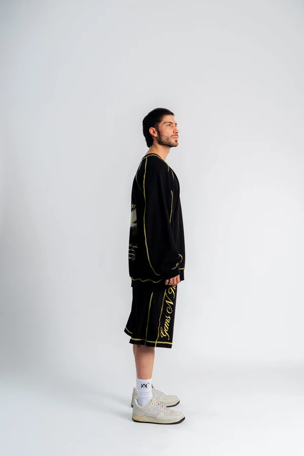 Aurum Gems Seams Loose Fit Shorts