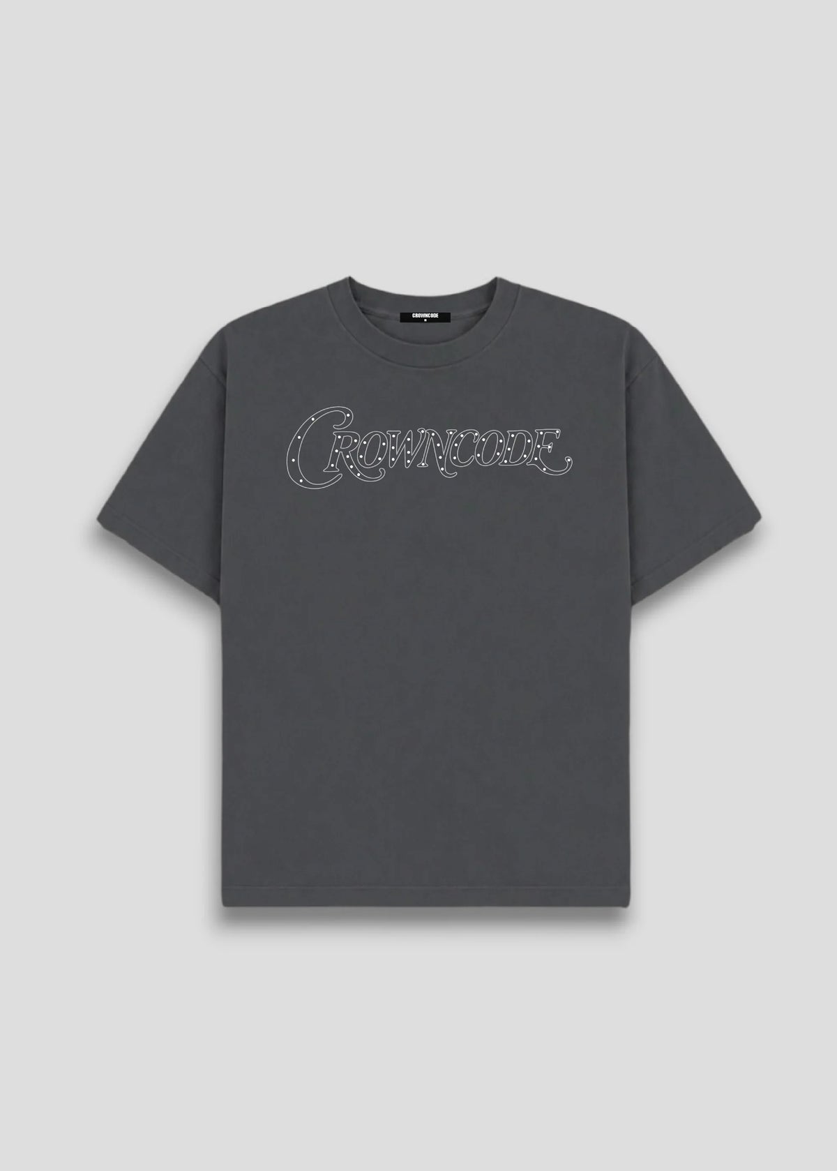Crowncode camiseta empire - gris oscuro