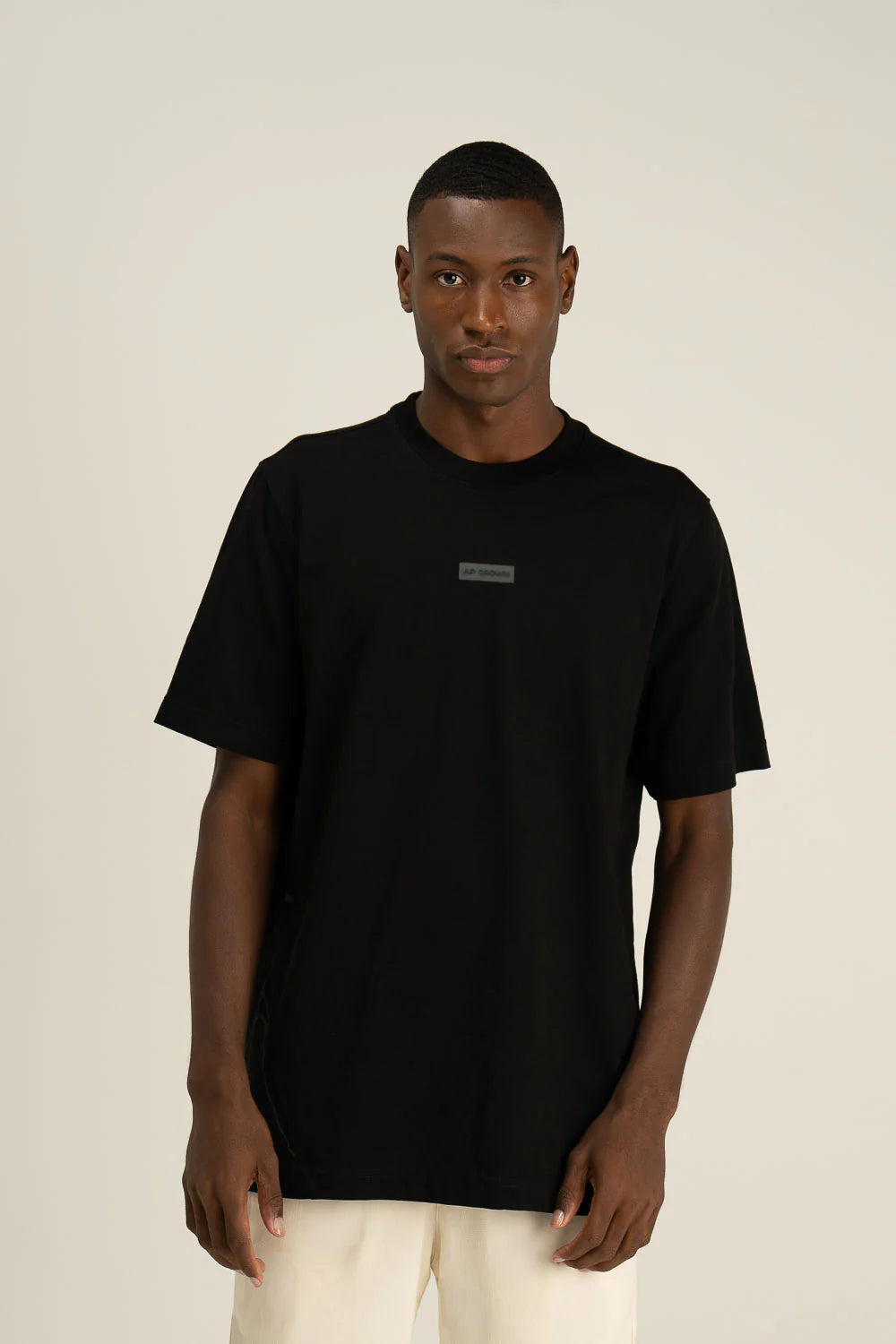 Ap crown dawn negro t-shirt