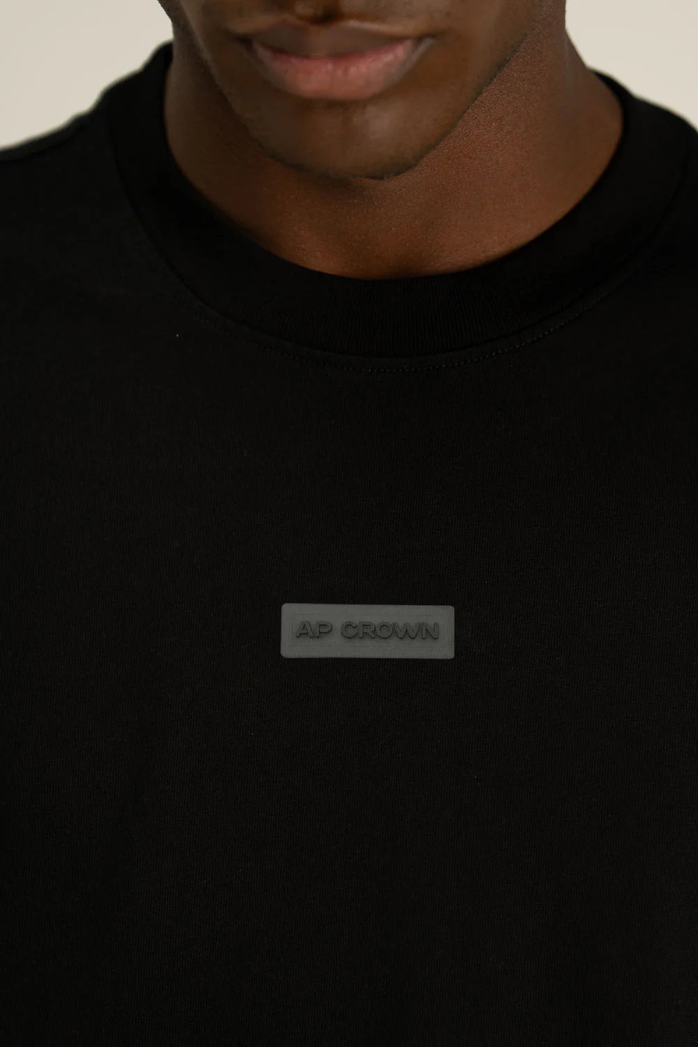 Ap crown dawn negro t-shirt