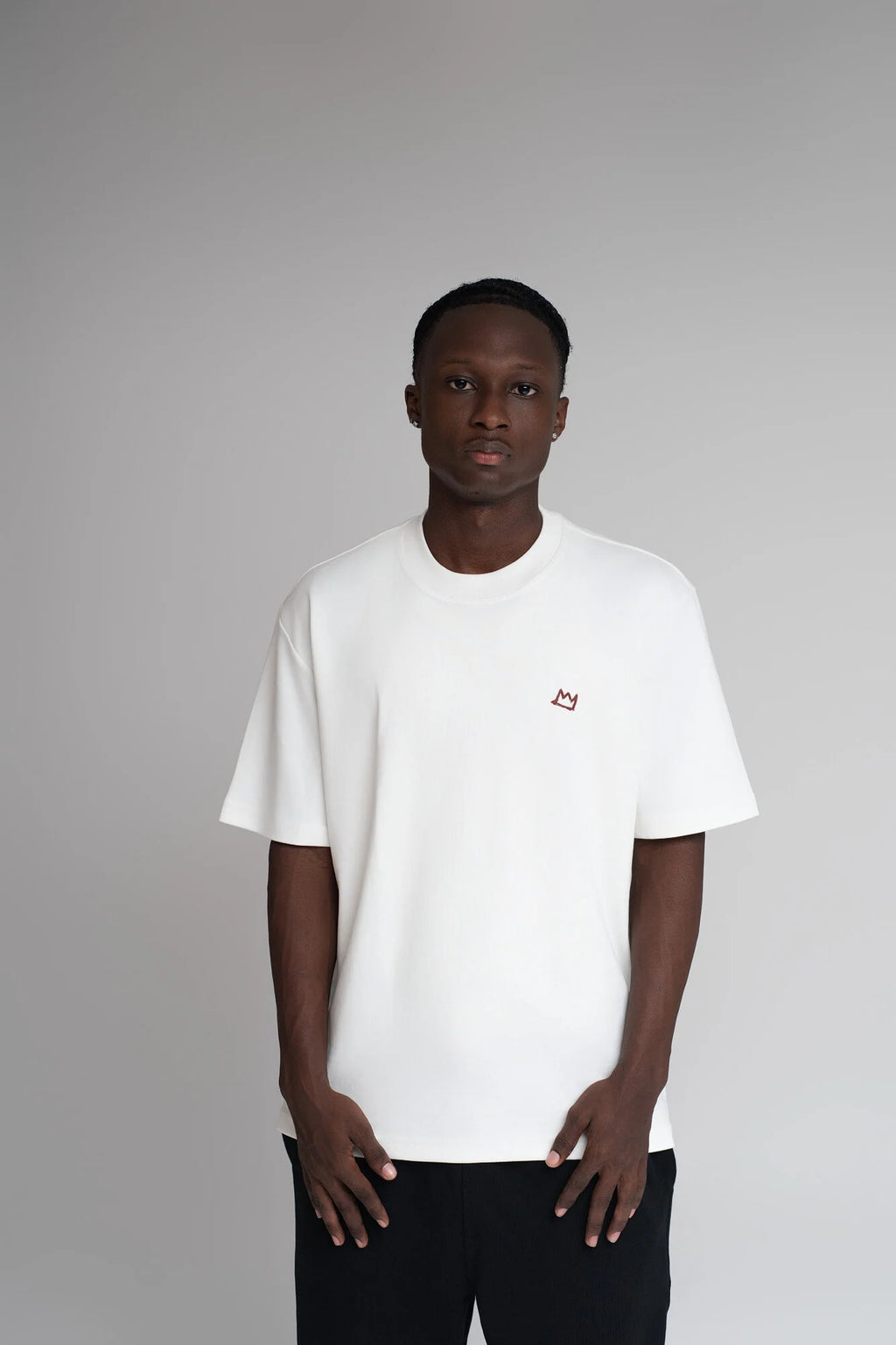Garabato t-shirt white basic garabato estudio