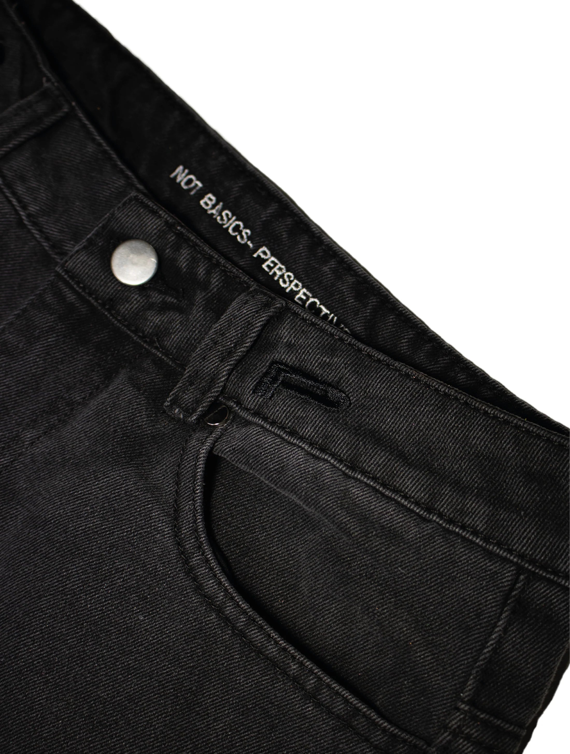 Perspective Unbasic Black Washed Jean 08