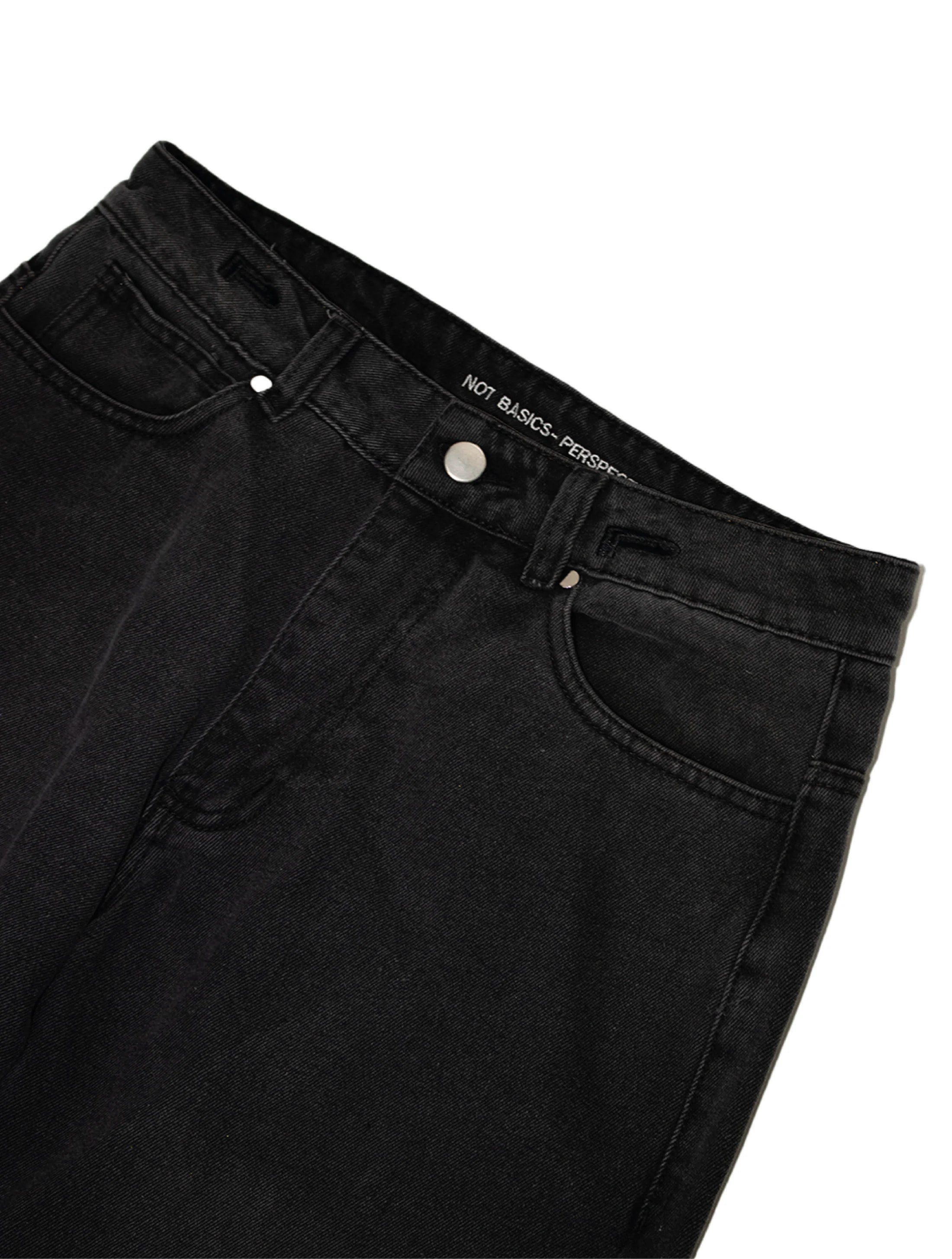 Perspective Unbasic Black Washed Jean 08